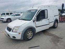 Salvage cars for sale from Copart Grand Prairie, TX: 2011 Ford Transit Connect XLT
