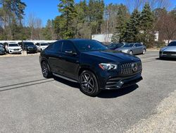 Salvage cars for sale from Copart North Billerica, MA: 2021 Mercedes-Benz GLE Coupe AMG 53 4matic