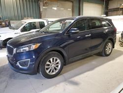 Salvage cars for sale at Eldridge, IA auction: 2016 KIA Sorento LX