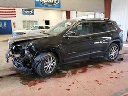 Salvage cars for sale at Angola, NY auction: 2018 Jeep Cherokee Limited