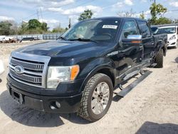 Salvage cars for sale from Copart Riverview, FL: 2009 Ford F150 Supercrew
