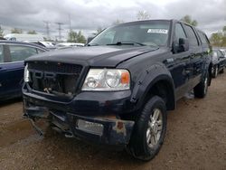 Salvage cars for sale at Elgin, IL auction: 2004 Ford F150 Supercrew