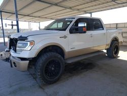 Salvage trucks for sale at Anthony, TX auction: 2013 Ford F150 Supercrew