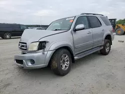 Salvage cars for sale at Spartanburg, SC auction: 2003 Toyota Sequoia Limited