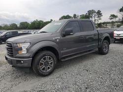 Salvage cars for sale at Byron, GA auction: 2017 Ford F150 Supercrew