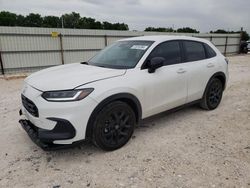 Salvage cars for sale at New Braunfels, TX auction: 2024 Honda HR-V Sport