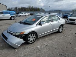 Salvage cars for sale from Copart Lawrenceburg, KY: 2006 Honda Civic LX