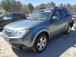 Salvage cars for sale at Mendon, MA auction: 2009 Subaru Forester 2.5X Limited