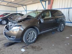 Salvage cars for sale at Colorado Springs, CO auction: 2011 Lincoln MKX