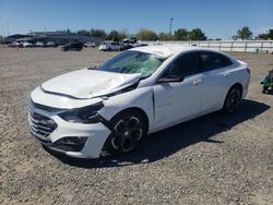 Salvage cars for sale at Sacramento, CA auction: 2019 Chevrolet Malibu RS