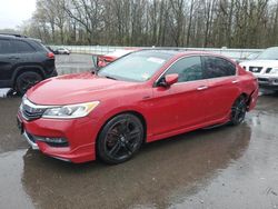 Honda Accord salvage cars for sale: 2017 Honda Accord Sport Special Edition