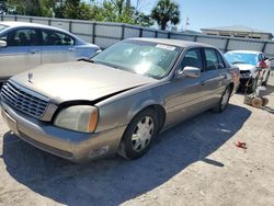 Salvage cars for sale at Riverview, FL auction: 2003 Cadillac Deville
