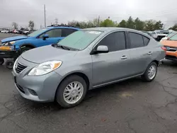 Salvage cars for sale at Denver, CO auction: 2012 Nissan Versa S