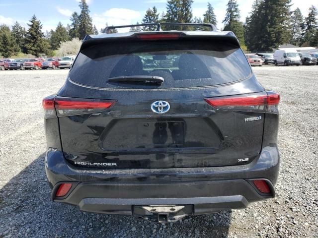 2022 Toyota Highlander Hybrid XLE