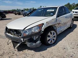 Honda Accord EXL salvage cars for sale: 2010 Honda Accord EXL