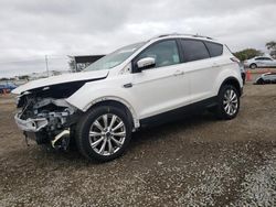 Salvage cars for sale at San Diego, CA auction: 2017 Ford Escape Titanium