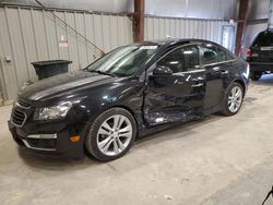 Salvage cars for sale at Appleton, WI auction: 2015 Chevrolet Cruze LTZ