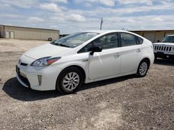 Salvage cars for sale at Temple, TX auction: 2015 Toyota Prius PLUG-IN