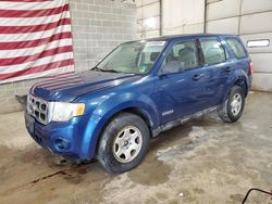 Salvage cars for sale at Columbia, MO auction: 2008 Ford Escape XLS
