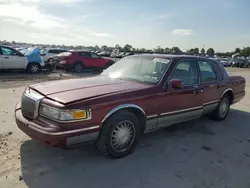 Salvage cars for sale at Sikeston, MO auction: 1996 Lincoln Town Car Signature