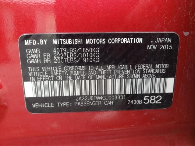 2016 Mitsubishi Lancer GT
