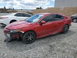 Salvage cars for sale from Copart Mentone, CA: 2021 Toyota Camry SE