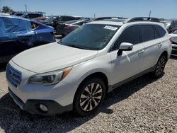 Salvage cars for sale at Tucson, AZ auction: 2015 Subaru Outback 2.5I Limited