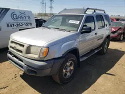 Salvage cars for sale at Elgin, IL auction: 2000 Nissan Xterra XE