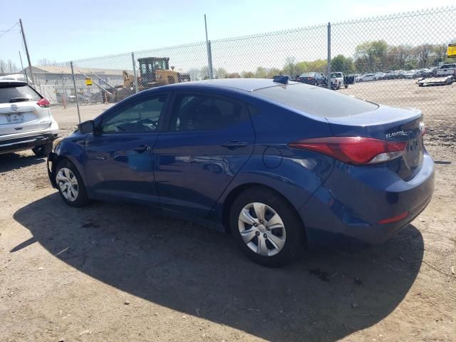 2016 Hyundai Elantra SE