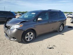 Salvage cars for sale from Copart Arcadia, FL: 2016 Toyota Sienna LE