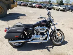 Salvage motorcycles for sale at Wheeling, IL auction: 2014 Harley-Davidson XL1200 T