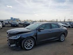 Vehiculos salvage en venta de Copart Des Moines, IA: 2015 Chrysler 200 C