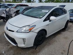 Salvage cars for sale from Copart Bridgeton, MO: 2015 Toyota Prius