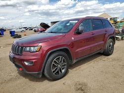 Salvage cars for sale from Copart Brighton, CO: 2018 Jeep Grand Cherokee Trailhawk