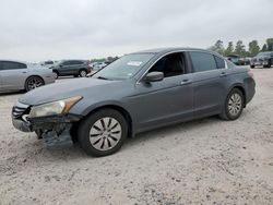 Honda salvage cars for sale: 2012 Honda Accord LX