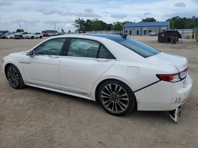 2019 Lincoln Continental Select