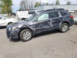 Salvage cars for sale from Copart Portland, OR: 2018 Subaru Outback 2.5I Premium