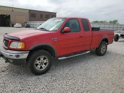 Salvage cars for sale from Copart Kansas City, KS: 2002 Ford F150