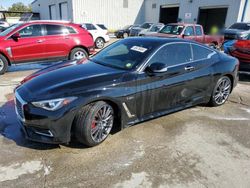 Salvage cars for sale from Copart New Orleans, LA: 2017 Infiniti Q60 RED Sport 400