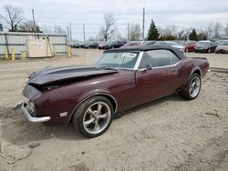 Salvage cars for sale from Copart Lansing, MI: 1968 Chevrolet Camaro