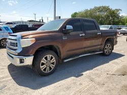 Salvage cars for sale from Copart Oklahoma City, OK: 2015 Toyota Tundra Crewmax 1794