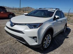Carros salvage para piezas a la venta en subasta: 2018 Toyota Rav4 HV Limited