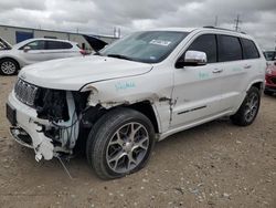 Salvage cars for sale at Haslet, TX auction: 2021 Jeep Grand Cherokee Overland