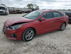Salvage cars for sale at Haslet, TX auction: 2018 Hyundai Sonata Sport