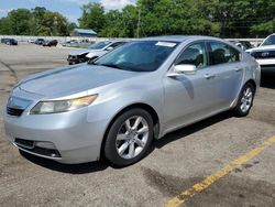 Salvage cars for sale at Eight Mile, AL auction: 2012 Acura TL