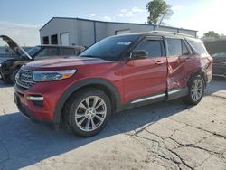 Salvage cars for sale from Copart Tulsa, OK: 2021 Ford Explorer Limited