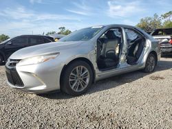 Salvage cars for sale at Riverview, FL auction: 2017 Toyota Camry LE
