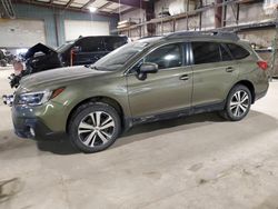 Salvage cars for sale from Copart Eldridge, IA: 2019 Subaru Outback 2.5I Limited