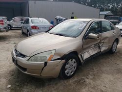 Salvage cars for sale at Seaford, DE auction: 2004 Honda Accord LX