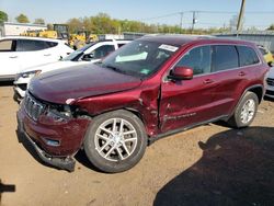 Salvage cars for sale at Hillsborough, NJ auction: 2017 Jeep Grand Cherokee Laredo